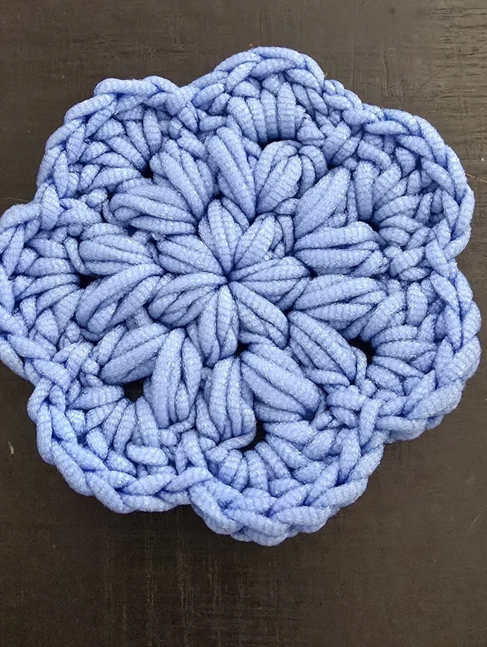 Handcrafted Crochet Dishcloth Set Eco-Friendly Beach Ball Palette